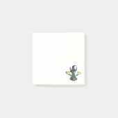 Magisches Halloween-Drachendesign Post-it Klebezettel (Vorderseite)