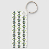 Magisches Halloween-Drachendesign Schlüsselanhänger (Rückseite)