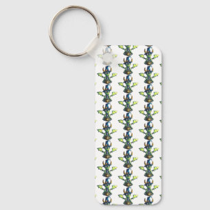 Magisches Halloween-Drachendesign Schlüsselanhänger