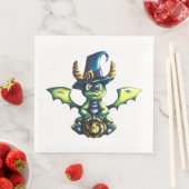 Magisches Halloween-Drachendesign Serviette (Beispiel)
