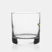 Magisches Halloween-Drachendesign Whiskyglas (Links)