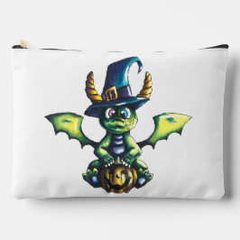 Magisches Halloween-Drachendesign Zubehörtasche