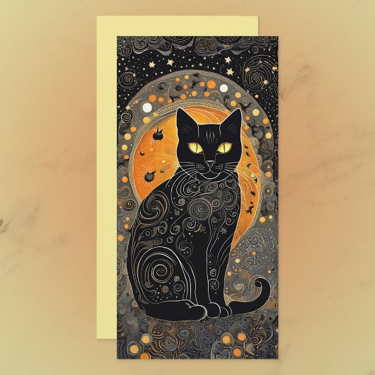 Magisches Halloween Karte