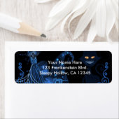 Magisches Halloween-Party Schwarze Katze Blendenle (Insitu)