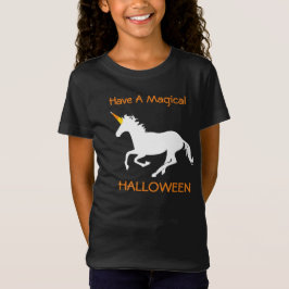Magisches Halloween-Süßigkeits-Mais-Einhorn T-Shirt