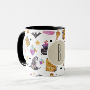Magisches Halloween-Wasserfarben-Launisches Glück Tasse