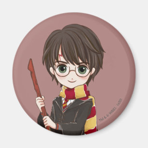 Magisches HARRY POTTER™-Aquarell Magnet