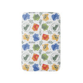 Magisches Herbologie-HOGWARTS™-Häusermuster Badematte (Vorderseite Vertikal)