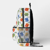 Magisches Herbologie-HOGWARTS™-Häusermuster Bedruckter Rucksack (Rechts)