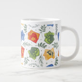 Magisches Herbologie-HOGWARTS™-Häusermuster Jumbo-Tasse (Rechts)