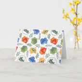 Magisches Herbologie-HOGWARTS™-Häusermuster Karte (Gelbe Blume)