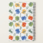 Magisches Herbologie-HOGWARTS™-Häusermuster Planer (Rückseite)