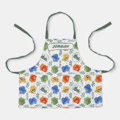 Magisches Herbologie-HOGWARTS™-Häusermuster Schürze (Vorderseite)