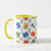 Magisches Herbologie-HOGWARTS™-Häusermuster Tasse (Links)