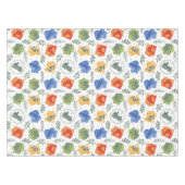 Magisches Herbologie-HOGWARTS™-Häusermuster Tischdecke (Vorderseite (Horizontal))