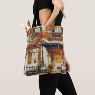 Magisches Herbsthaus Tasche