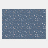 Magisches Herz Muster Geschenkpapier Set (Vorderseite 3)