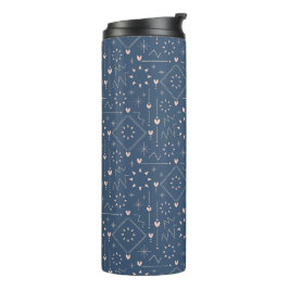 Magisches Herz Muster Thermosbecher