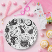 Magisches Hexenweih-Party Wiccan Pagan Pappteller (Party)