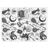 Magisches Hexenweih-Party Wiccan Pagan Tischdecke (Vorderseite (Horizontal))