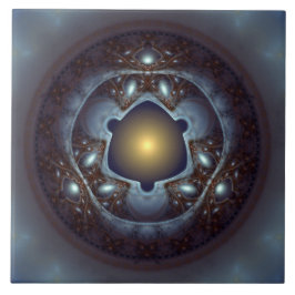 Magisches Hochglanzmuster Fliese