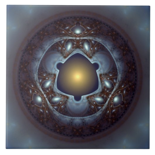 Magisches Hochglanzmuster Fliese (Vorderseite)