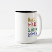 Magisches Horace Zitat 15oz. Zweifarbige Tasse (VorderseiteRechts)