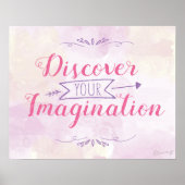 Magisches Imagination Poster (Pink) (Vorne)
