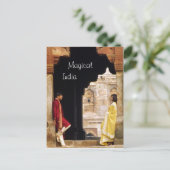 Magisches Indien Postkarte (Stehend Vorderseite)