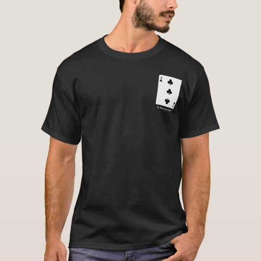 Magisches Kartentrick-Shirt T-Shirt (Vorderseite)