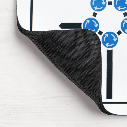 Magisches Karussell Mousepad (Ecke)