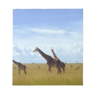 Magisches Kenia-Andenken: Nairobi-Park-Feiertagsor Notizblock