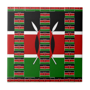 🇰 🇪 Magisches Kenia: Rahmen der Einheit und des  Fliese