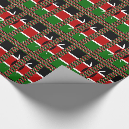 🇰 🇪 Magisches Kenia: Rahmen der Einheit und des Geschenkpapier (Ecke)