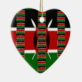 🇰 🇪 Magisches Kenia: Rahmen der Einheit und des Keramik Ornament (Rechts)