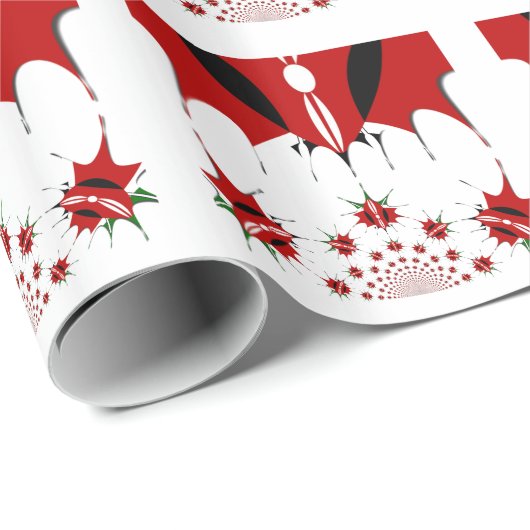 Magisches Kenia: Symmetrie der Modernität des Erbe Geschenkpapier (Rolleneckpunkt)