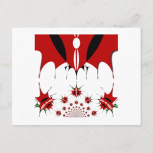 Magisches Kenia: Symmetrie der Modernität des Erbe Postkarte