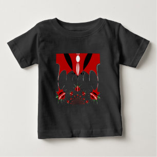 Magisches Kenia: Symmetrie des Erbes Modernität Baby T-shirt