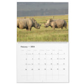 Magisches Kenia und seine wild lebenden Tiere Kalender (Feb 2026)