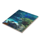 Magisches Korallenriff Fliese (Seite)