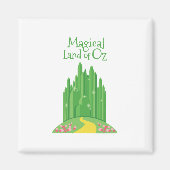 Magisches Land Oz Magnet (Vorne)