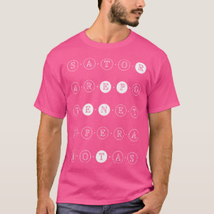 Magisches lateinisches Sator-Quadrat Sator Arepo T T-Shirt