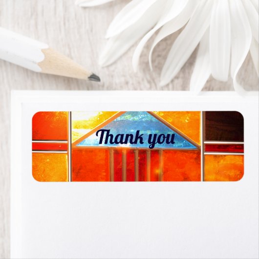 Magisches Licht aus den Fenstern der Kirche (Insitu)