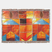 Magisches Licht, das aus den Fenstern der Kirche s Decke (Vorderseite)