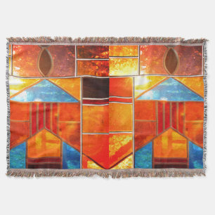 Magisches Licht, das aus den Fenstern der Kirche s Decke