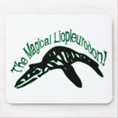 Magisches Liopleurodon Mousepad (Vorne)