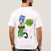 Magisches Mädchen T-Shirt (Rückseite)