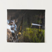 Magisches Märchen am Wasserfall Peričnik, Slowenie Wandteppich (Vorderseite (Horizontal))