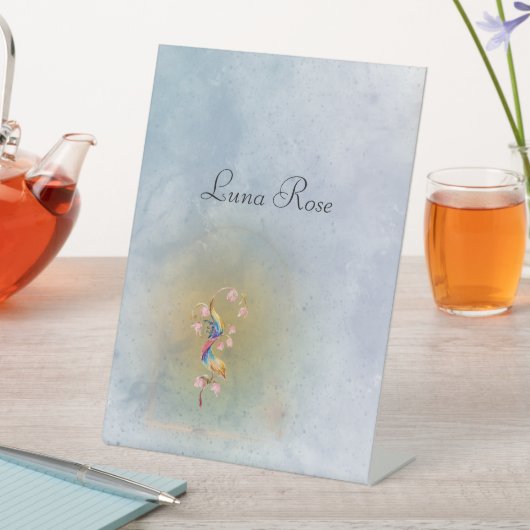 Magisches Märchen Party Schild "Pedestal" (In Situ)