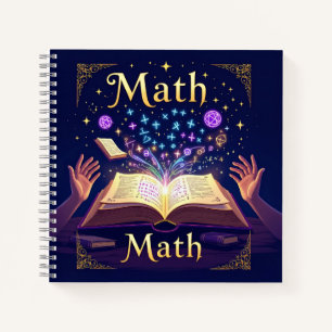 Magisches Mathematik-Aufklärungsnotizbuch Person Notizblock